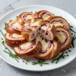 ham and cheese pretzel pinwheels - featured image
