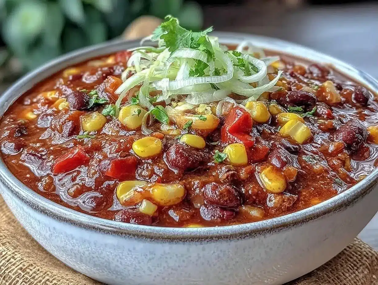 Healthy Vegetarian Chili: The Easy One-Pot Recipe You Cant Mess Up 4 healthy vegetarian chili preparation steps
