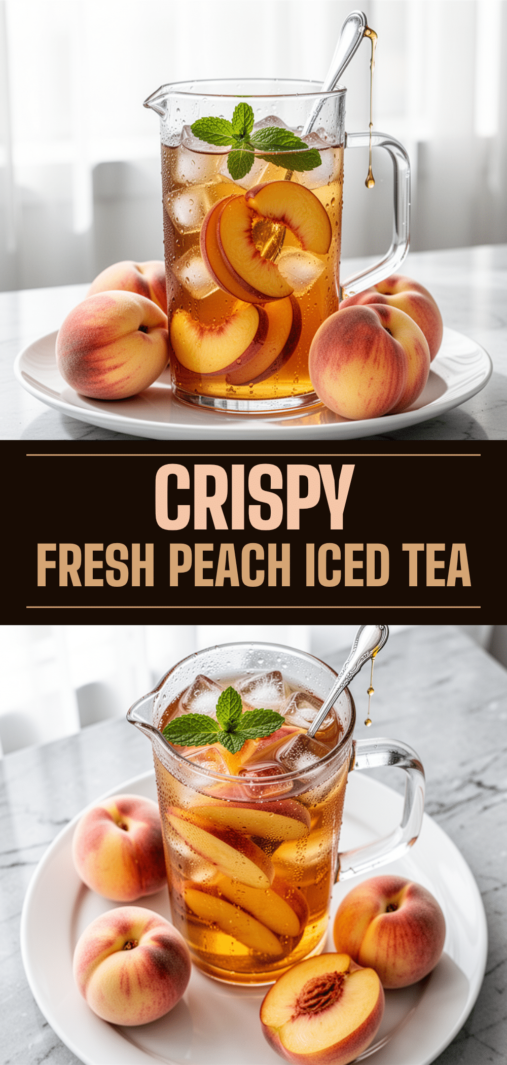 Homemade Peach Iced Tea: 3 Easy Summer Drinks 5 homemade peach iced tea recipe