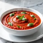 homemade roasted tomato marinara - featured image
