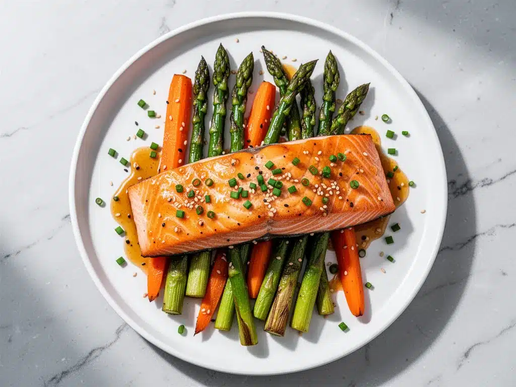 Honey Garlic Glazed Salmon: 15-Min Easy Weeknight Dinner 4 honey garlic glazed salmon preparation steps