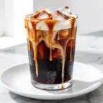 iced salted caramel cold brew - featured image