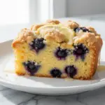 lemon blueberry buckle - featured image