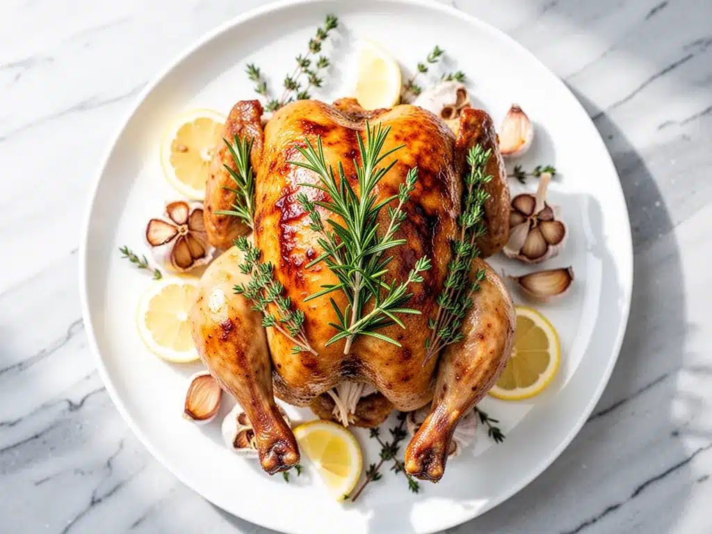 Lemon Herb Roasted Whole Chicken: 30-Min Meal 4 lemon herb roasted whole chicken preparation steps