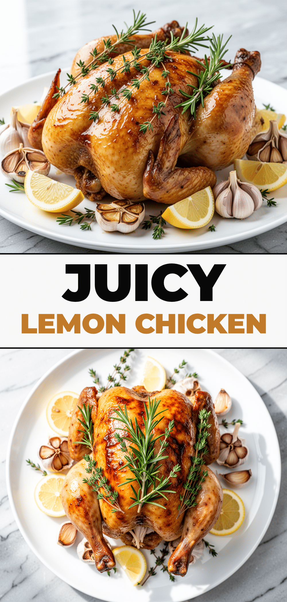 Lemon Herb Roasted Whole Chicken: 30-Min Meal 5 lemon herb roasted whole chicken recipe