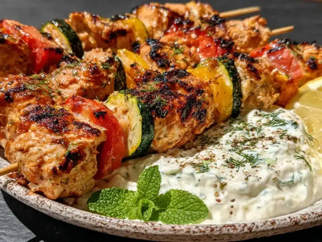 Mediterranean Chicken Skewers - featured image