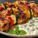 Mediterranean Chicken Skewers - featured image