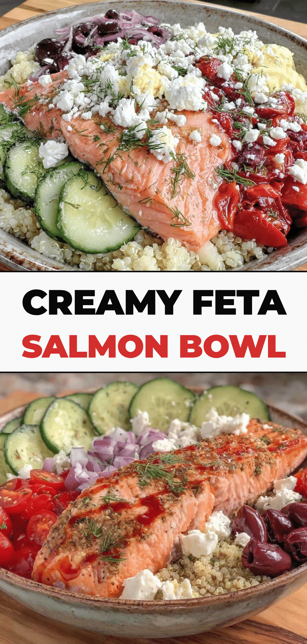 Mediterranean Salmon Bowl: Easy, Beginner-Friendly & Foolproof 5 Mediterranean Salmon Bowl recipe