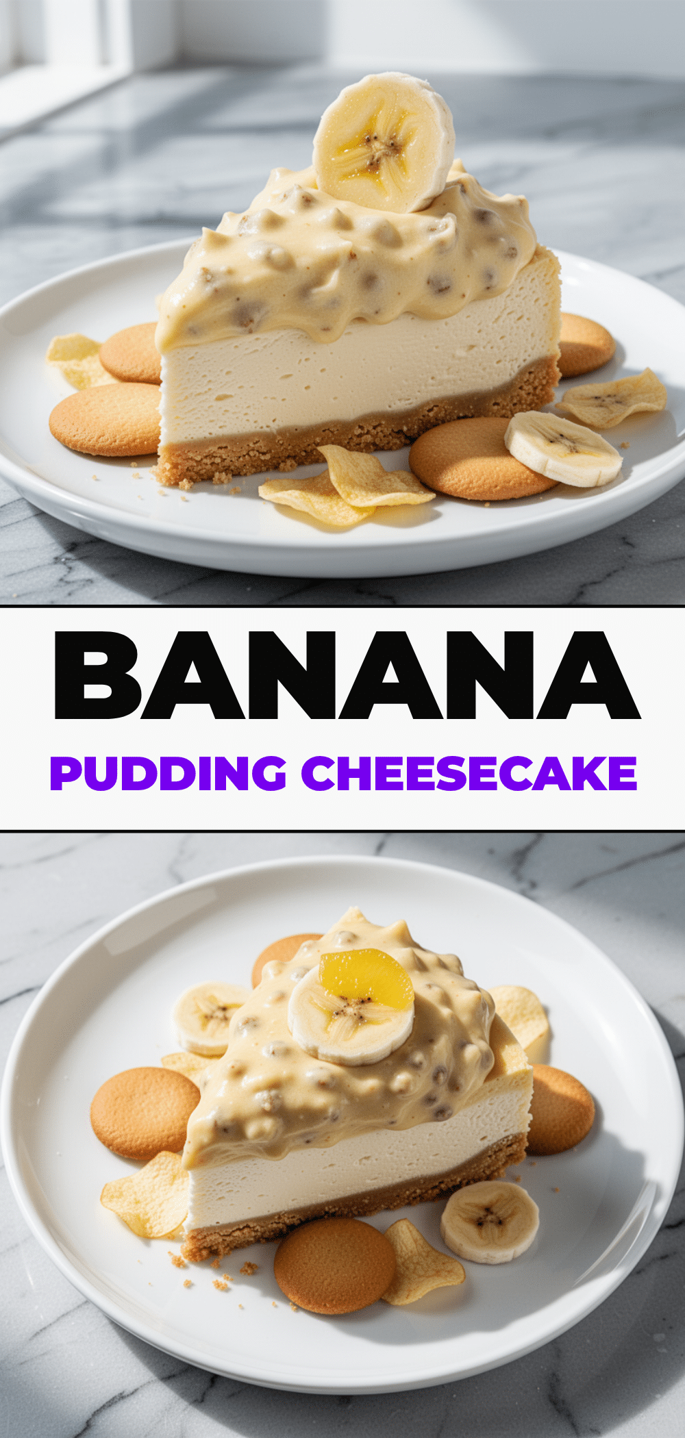 No-Bake Banana Pudding Cheesecake: 3-Step Summer Dessert 5 No-Bake Banana Pudding Cheesecake recipe