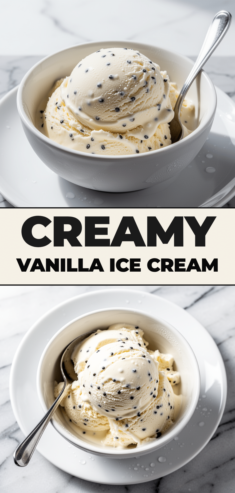 Creamy No-Churn Vanilla Bean Ice Cream: 3-Ingredient Easy Dessert 5 no-churn vanilla bean ice cream recipe