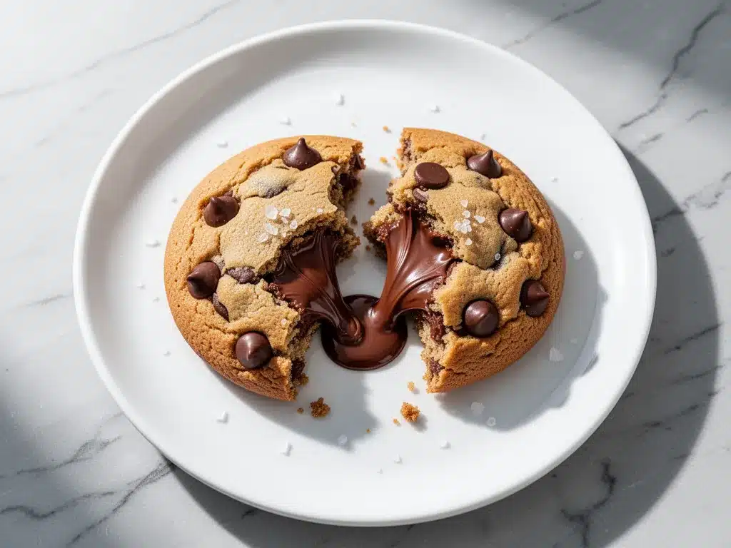 Nutella-Stuffed Chocolate Chip Cookies: Easy Homemade Recipe 4 Nutella-Stuffed Chocolate Chip Cookies preparation steps