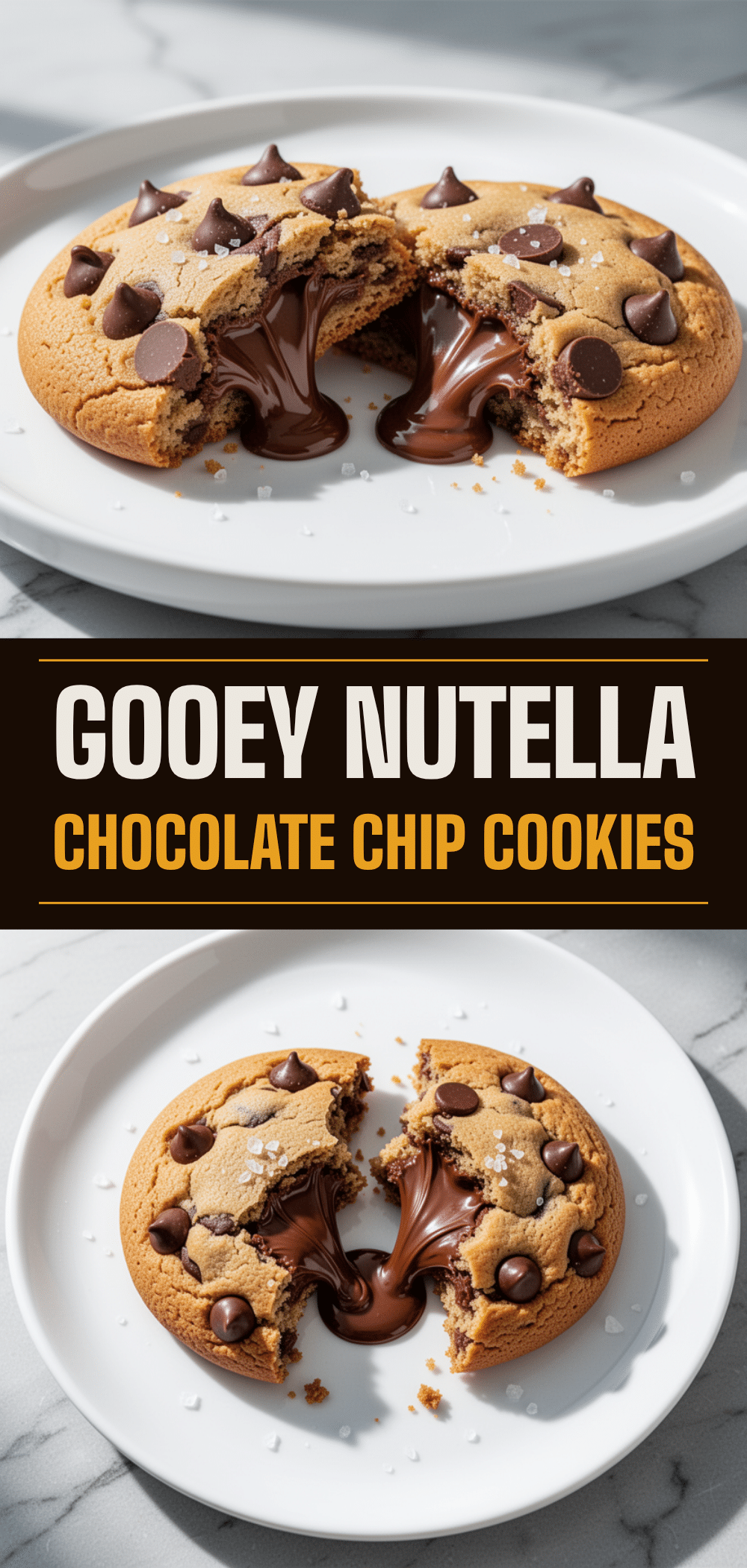 Nutella-Stuffed Chocolate Chip Cookies: Easy Homemade Recipe 5 Nutella-Stuffed Chocolate Chip Cookies recipe
