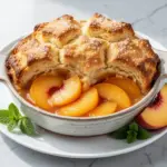 peach cobbler - featured image
