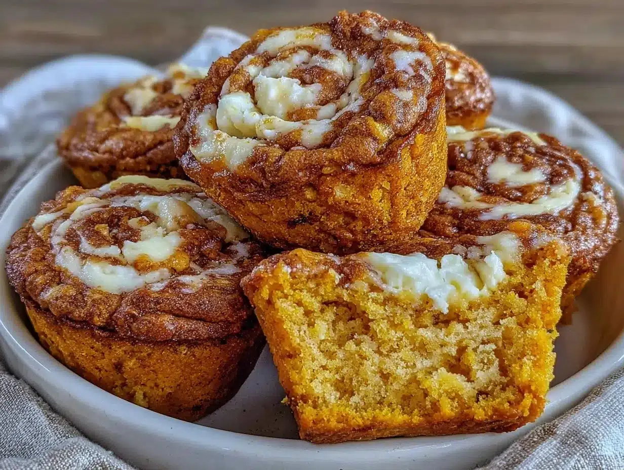 Easy Pumpkin Breakfast Muffins with Cream Cheese Swirl: Foolproof 4 pumpkin breakfast muffins with cream cheese swirl preparation steps