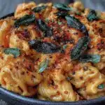 pumpkin cream pasta - featured image