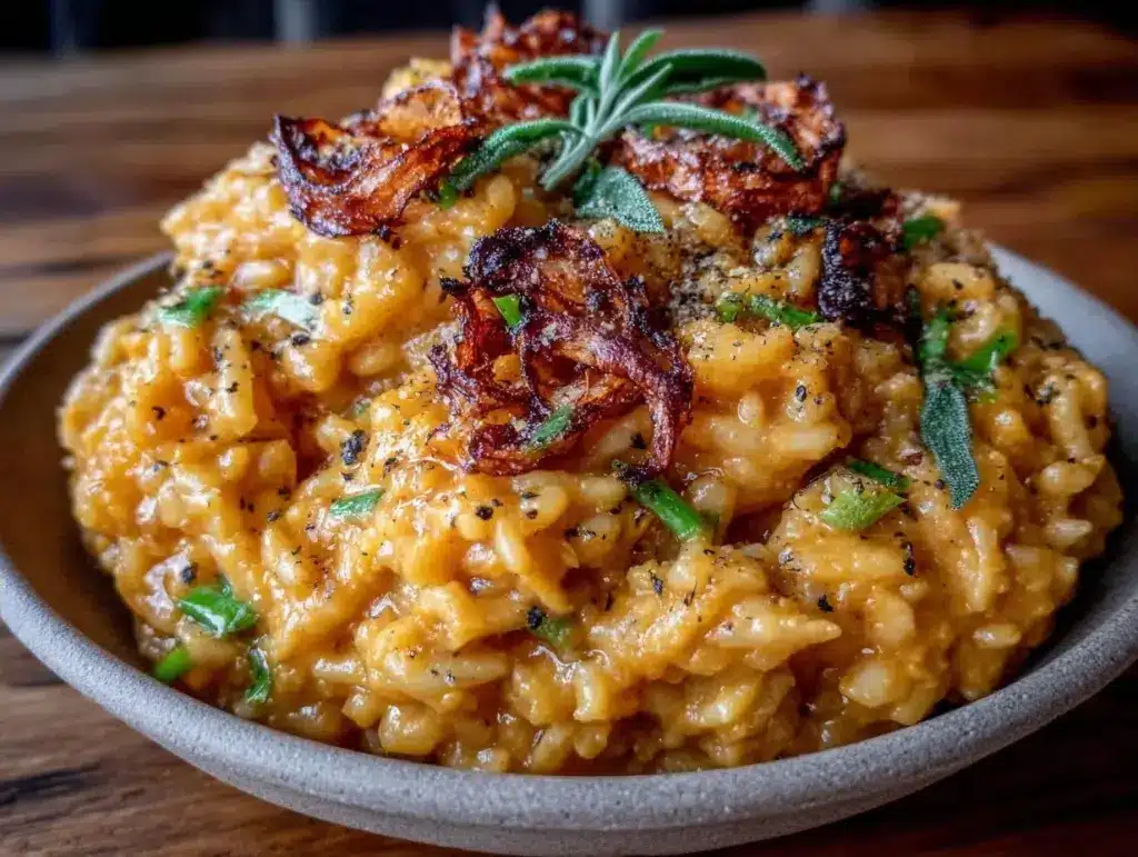 pumpkin risotto - featured image