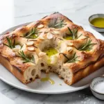 rosemary garlic focaccia - featured image
