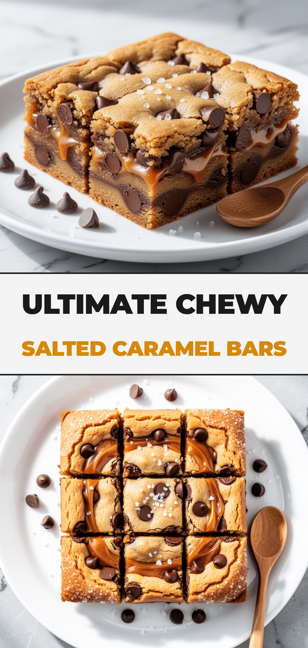 Salted Caramel Chocolate Chip Cookie Bars: Easy Homemade Treat 5 salted caramel chocolate chip cookie bars recipe