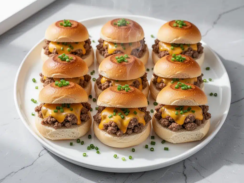 Sausage and Cheddar Breakfast Sliders: 5-Minute Easy Morning Bites 4 Sausage and Cheddar Breakfast Sliders preparation steps