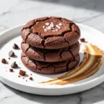 sea salt chocolate tahini cookies - featured image