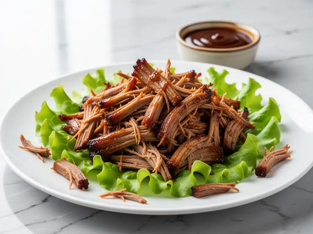 slow cooker brown sugar pulled pork - featured image