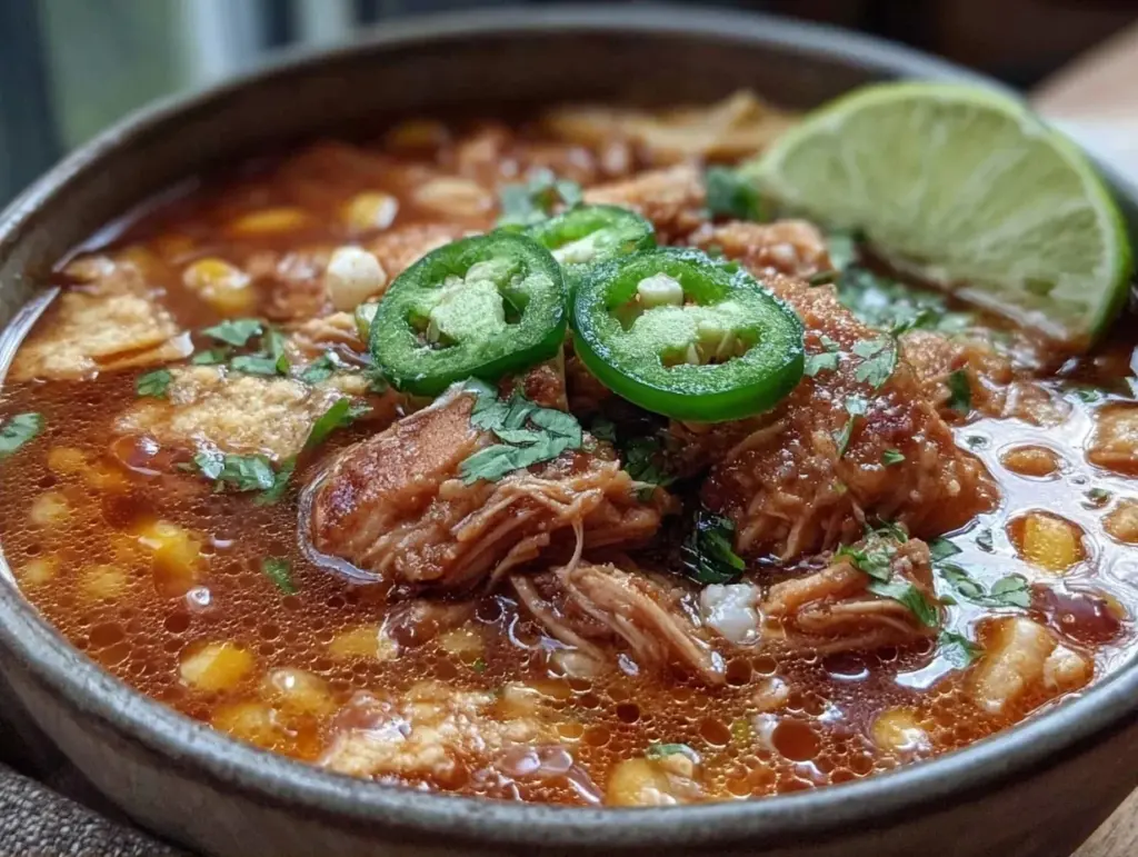 Home 1 slow cooker chicken tortilla soup - featured image