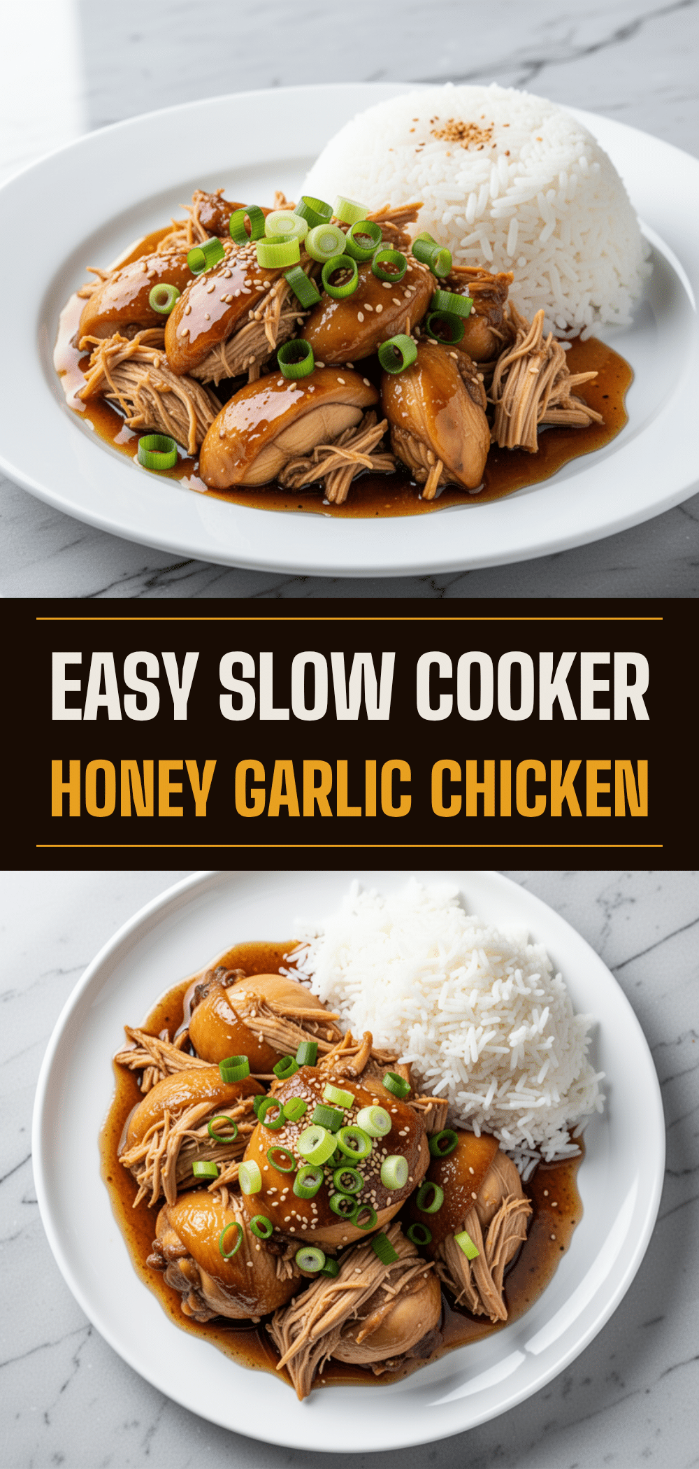 Slow Cooker Honey Garlic Chicken: 5-Ingredient Easy Dinner 5 slow cooker honey garlic chicken recipe