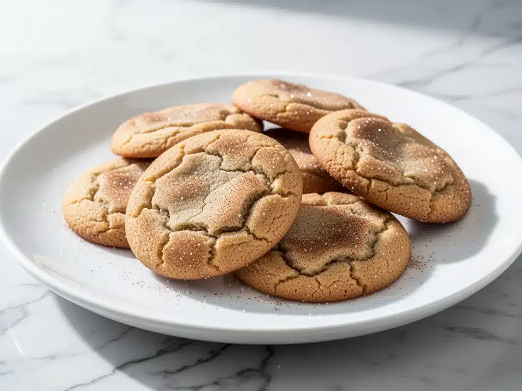 small-batch snickerdoodle cookies - featured image