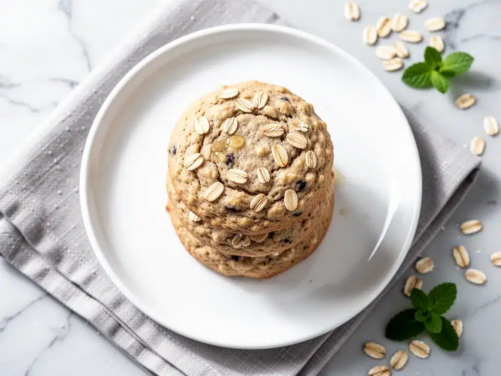 Soft-Baked Banana Oatmeal Breakfast Cookies: 5-Min Healthy Recipe 4 Soft-Baked Banana Oatmeal Breakfast Cookies preparation steps