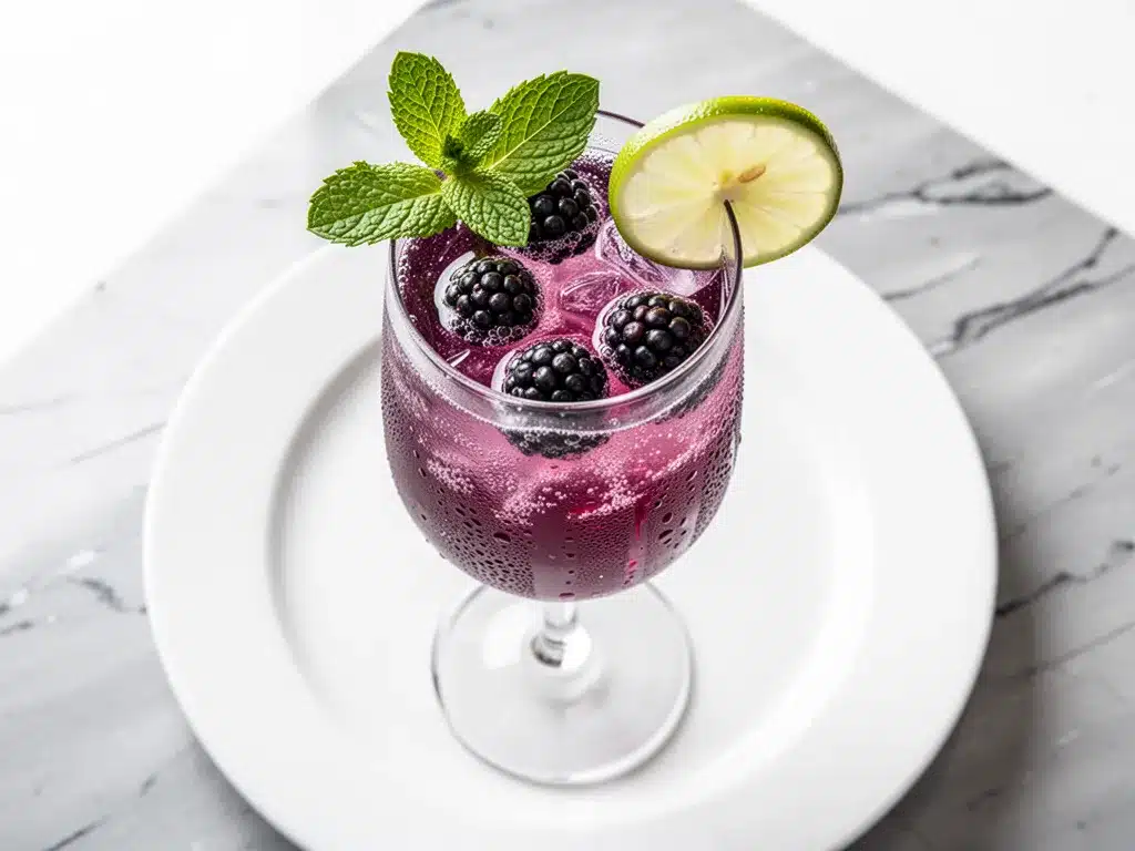 Sparkling Blackberry Lime Mocktail: Best Summer Drink 4 sparkling blackberry lime mocktail preparation steps