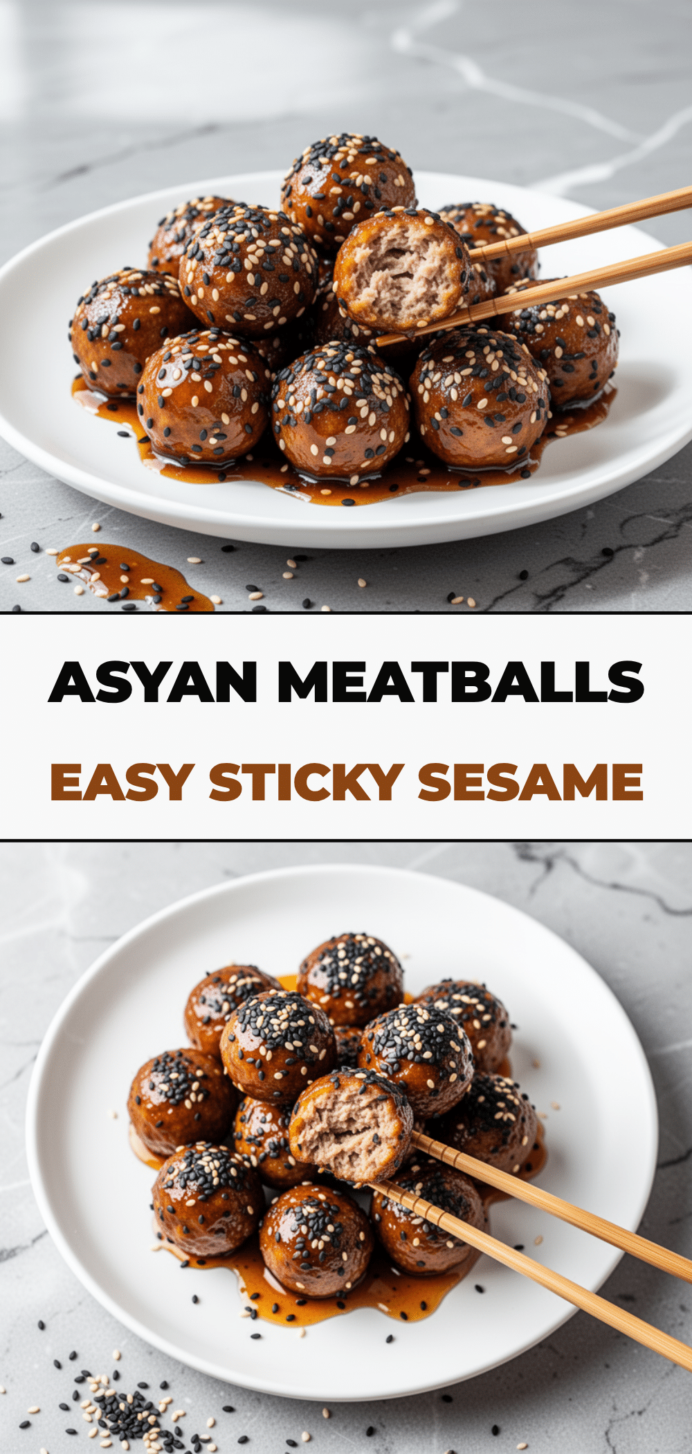 Sticky Sesame Asian Meatballs: Easy 30-Minute Weeknight Dinner 5 Sticky Sesame Asian Meatballs recipe