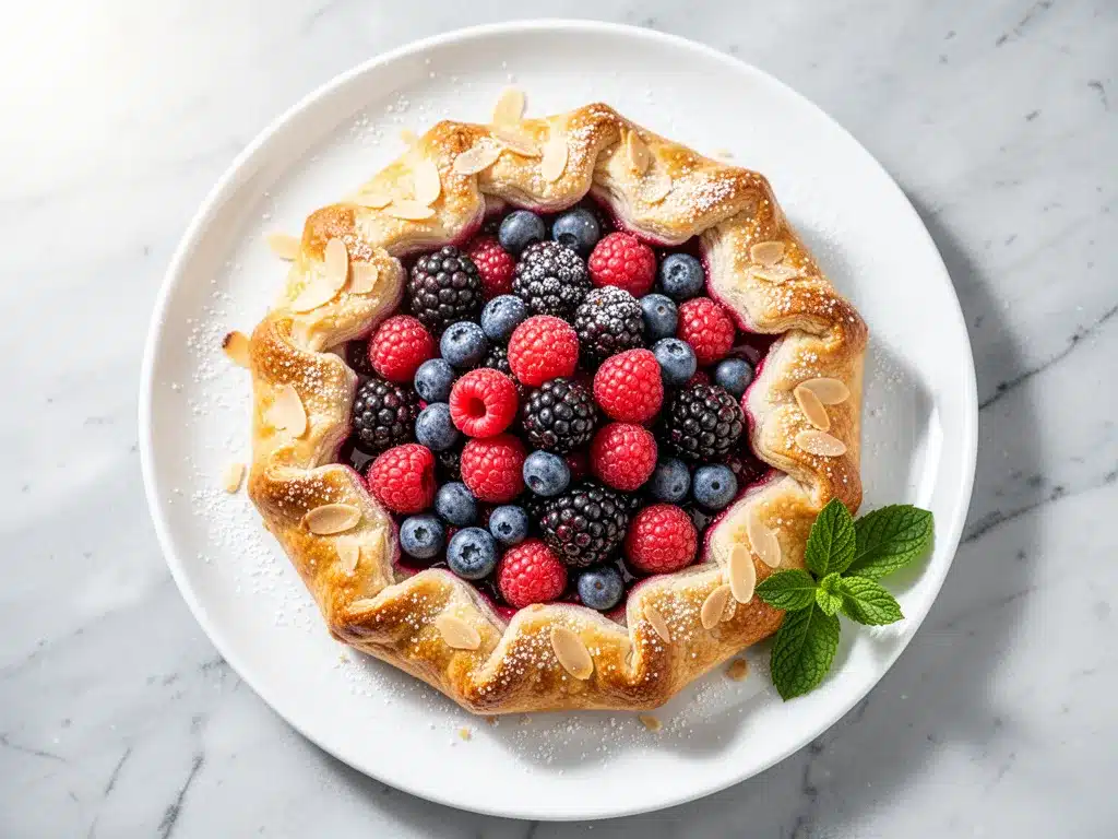 Triple Berry Galette: Easy Summer Entertaining Recipe 4 triple berry galette preparation steps