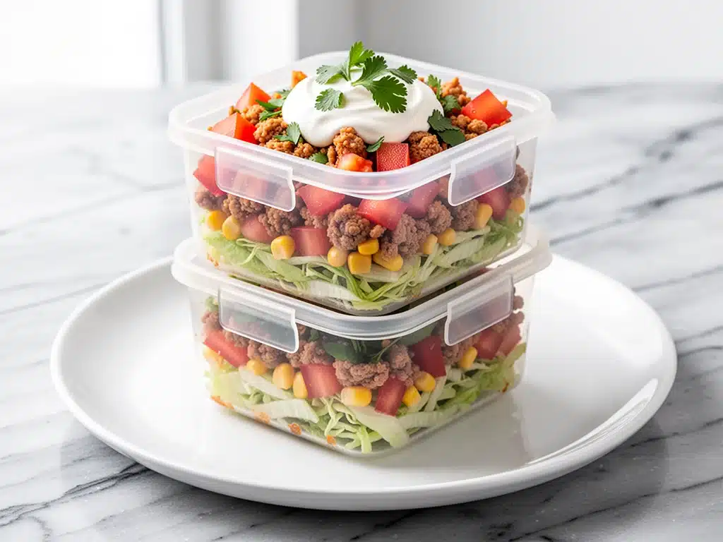 Turkey Taco Lunchbox Cups - featured image