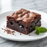 ultra-fudgy one-bowl brownies - featured image