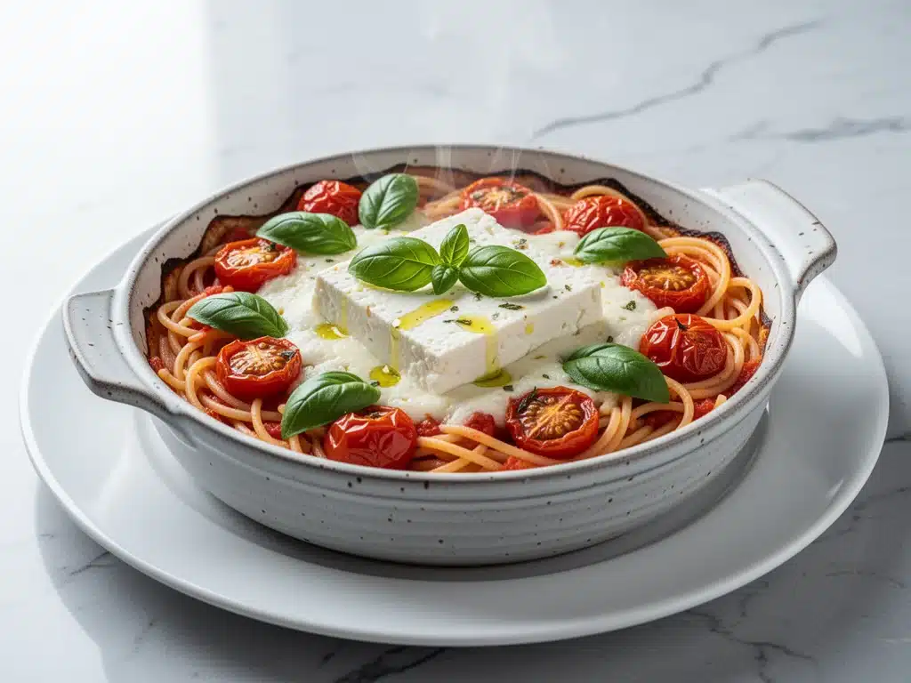 Home 8 viral baked feta pasta - featured image