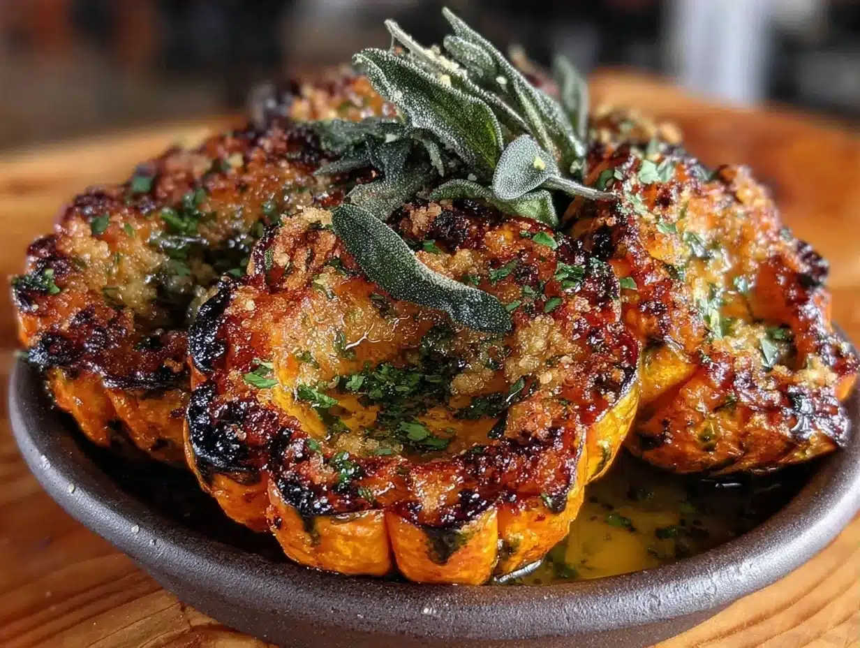 Home 5 acorn squash with sage butter - featured image