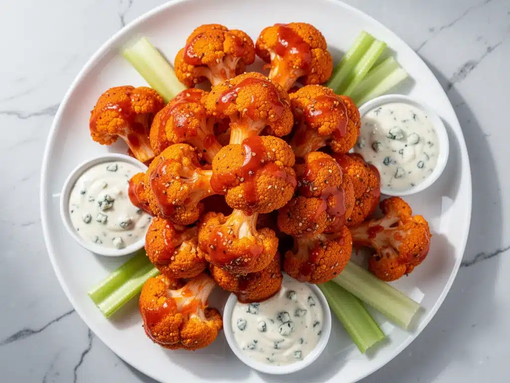 Air Fryer Buffalo Cauliflower Bites: 5-Step Game Day Snack 4 Air Fryer Buffalo Cauliflower Bites preparation steps