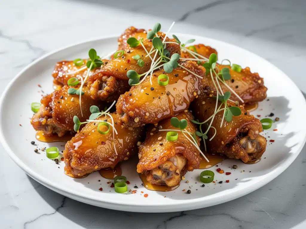 air fryer chicken wings - featured image