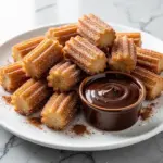 Air Fryer Cinnamon Sugar Churro Bites - featured image