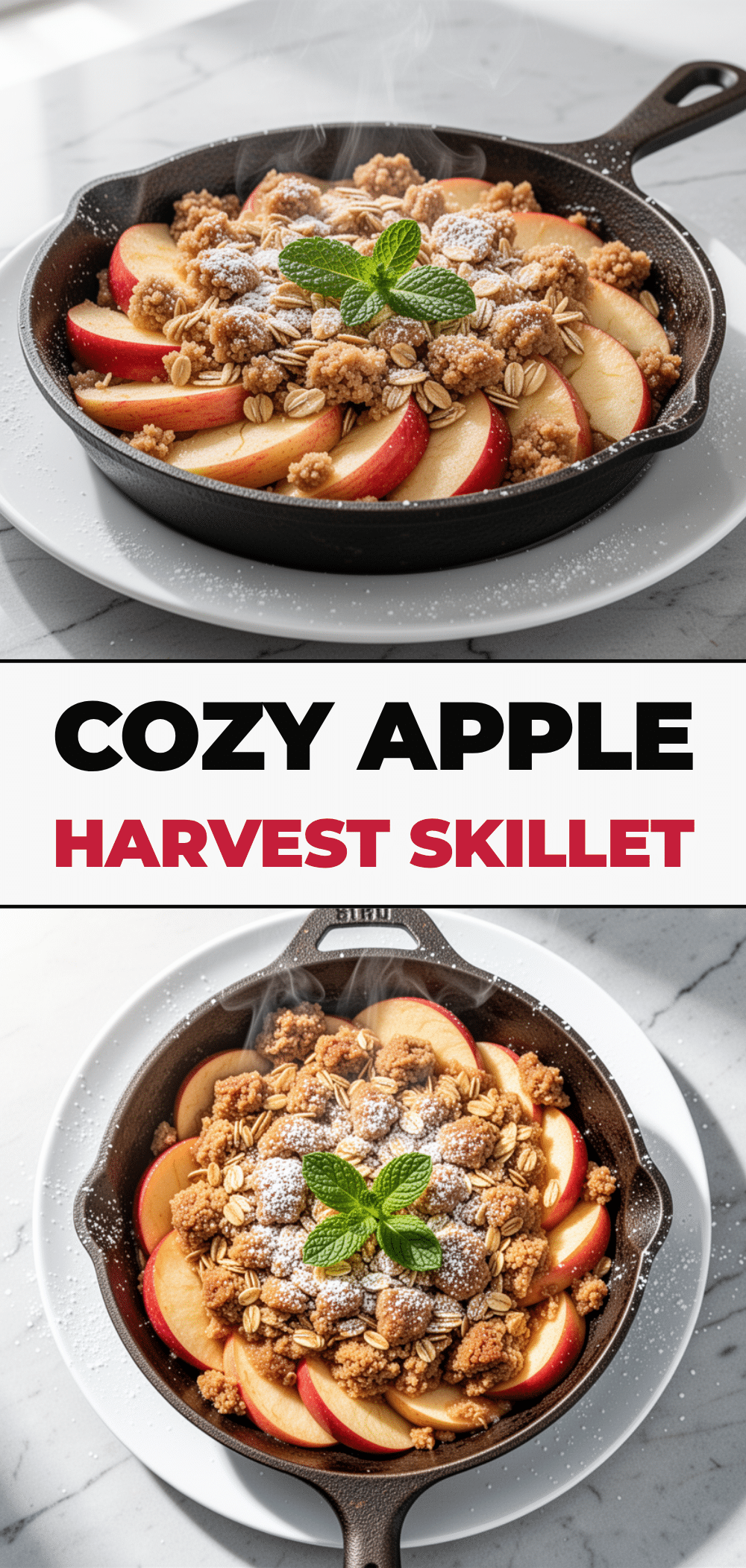 Apple Harvest Skillet Crisp: 5 Best Easy Fall Dessert 5 Apple Harvest Skillet Crisp recipe