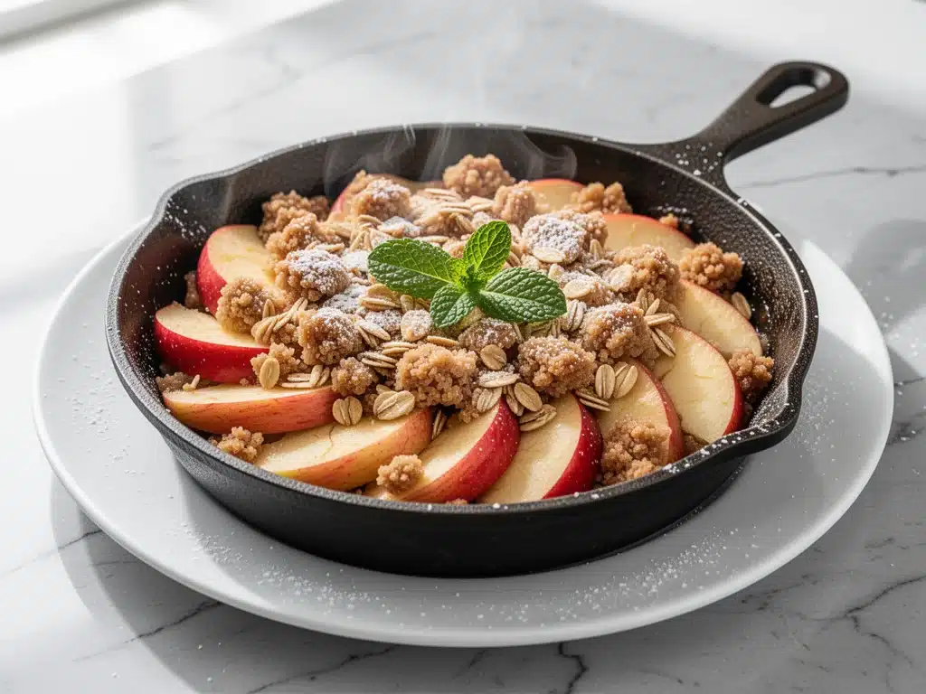 Apple Harvest Skillet Crisp - featured image