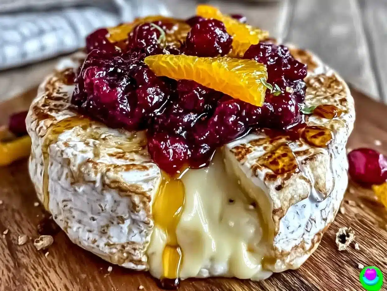 Home 6 Autumn Cranberry Orange Baked Brie - featured image