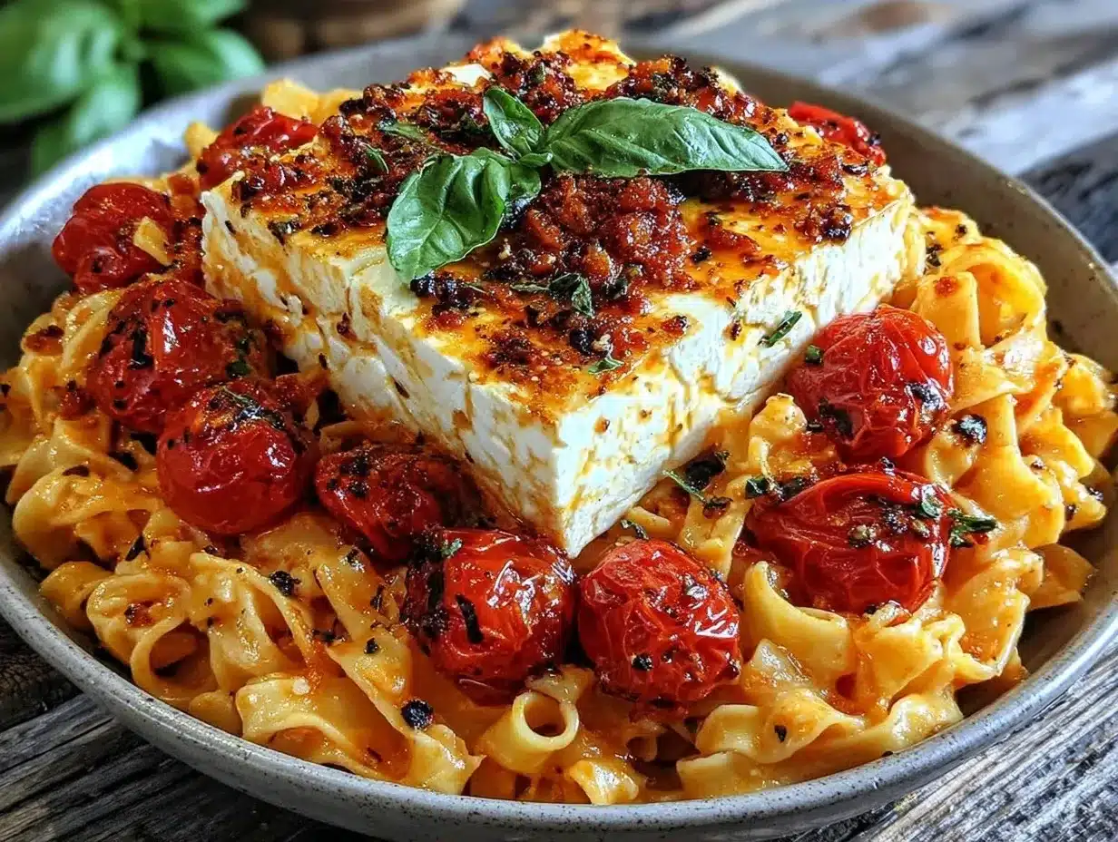 Baked Feta Pasta: Make While Fresh 4 Baked Feta Pasta preparation steps