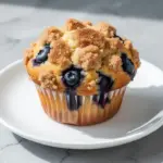 bakery-style blueberry muffins - featured image