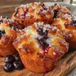 bakery-style blueberry muffins - featured image