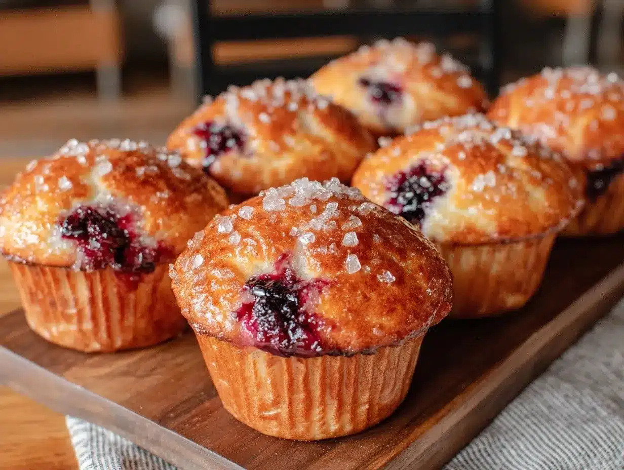 Bakery-Style Blueberry Muffins: 3 Tips for Fluffy Tops 4 bakery-style blueberry muffins preparation steps