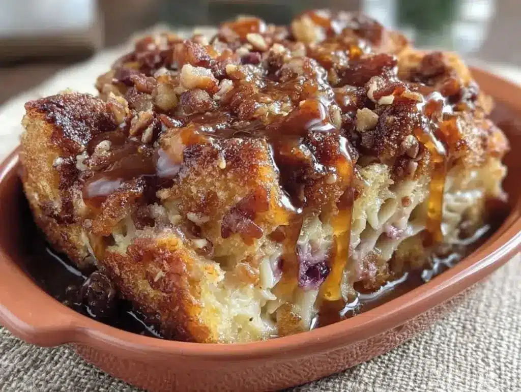 blueberry noodle kugel - featured image