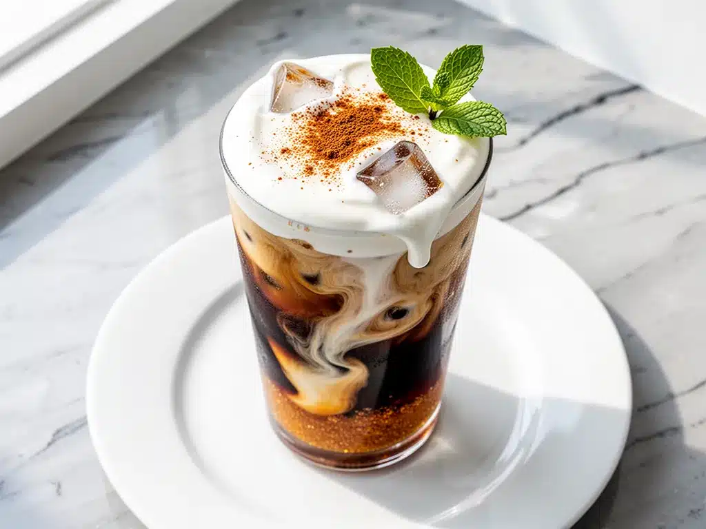 Cozy Fall Brown Sugar Cinnamon Iced Coffee: Easy 5-Minute Recipe 4 brown sugar cinnamon iced coffee preparation steps