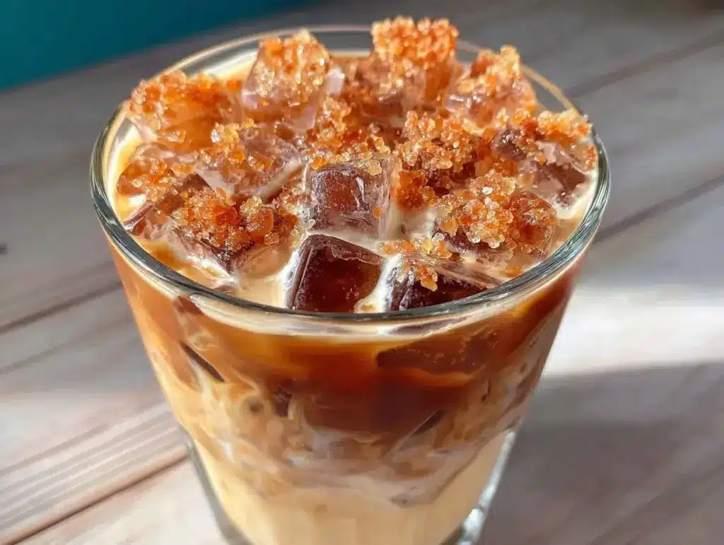 brown sugar shaken espresso - featured image