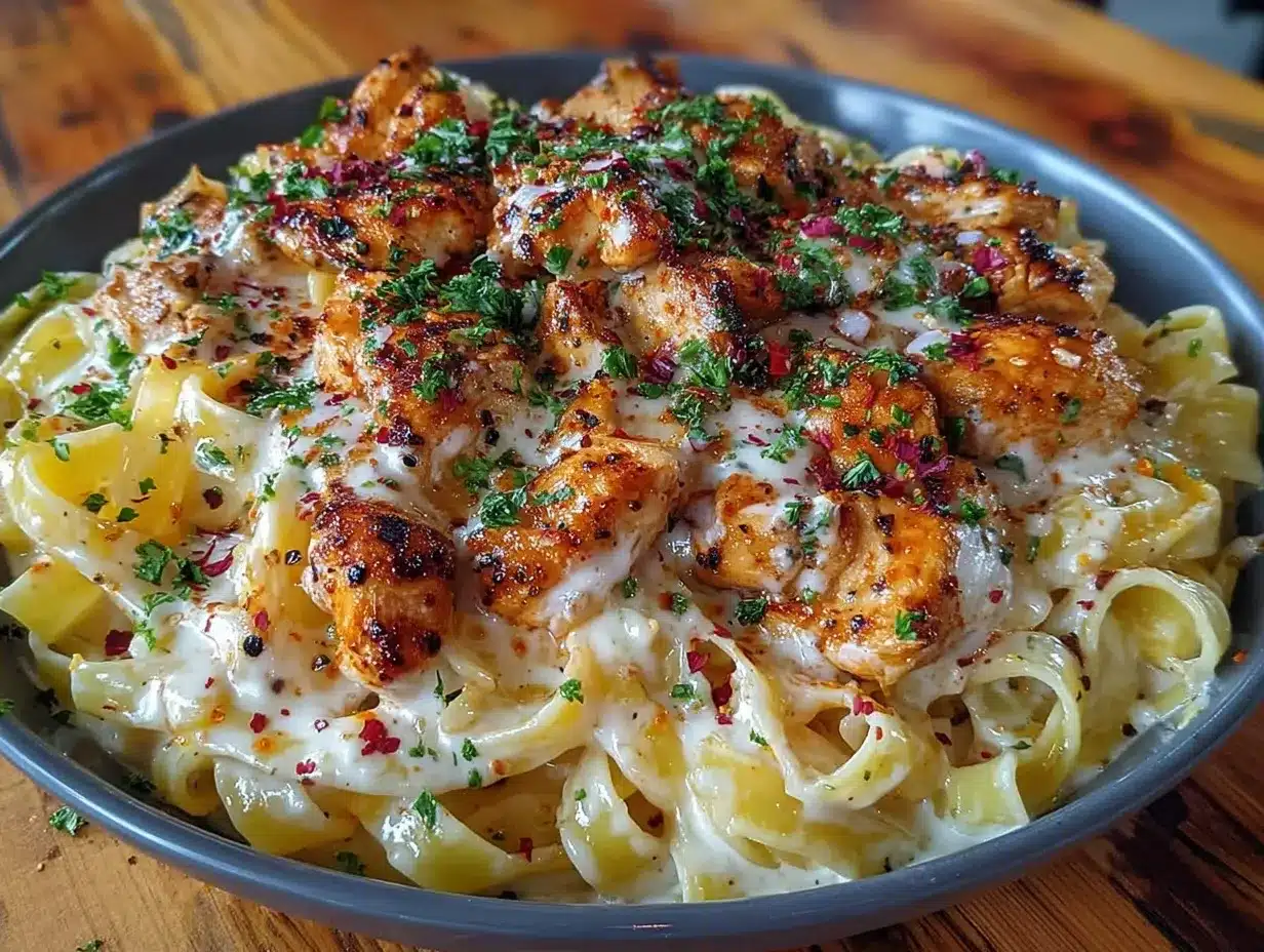 Ultra-Creamy Cajun Chicken Alfredo: The Emulsion Trick 4 Cajun chicken alfredo preparation steps